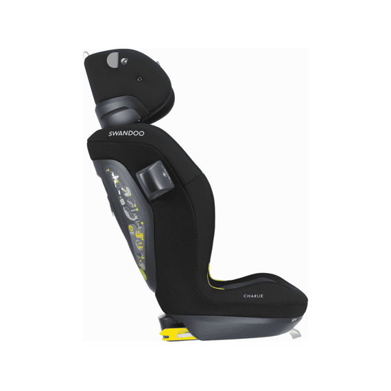 Swandoo Charlie I-size Autostoel 100-150cm bold Black