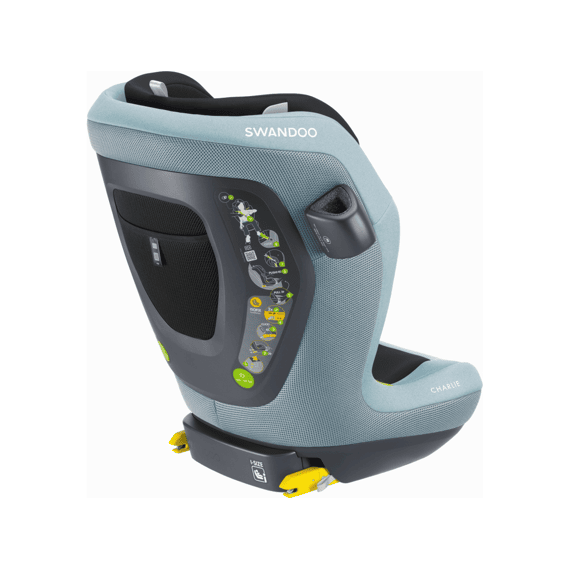 Swandoo Charlie I-size Autostoel 100-150cm breezy Blue