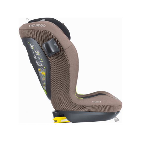 Swandoo Charlie I-size Autostoel 100-150cm brilliant Brown