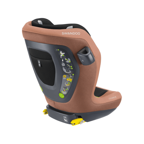 Swandoo Charlie I-size Autostoel 100-150cm mellow Mocha Limited Ed.