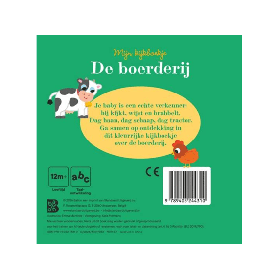 Mijn Kijkboekje De Boerderij