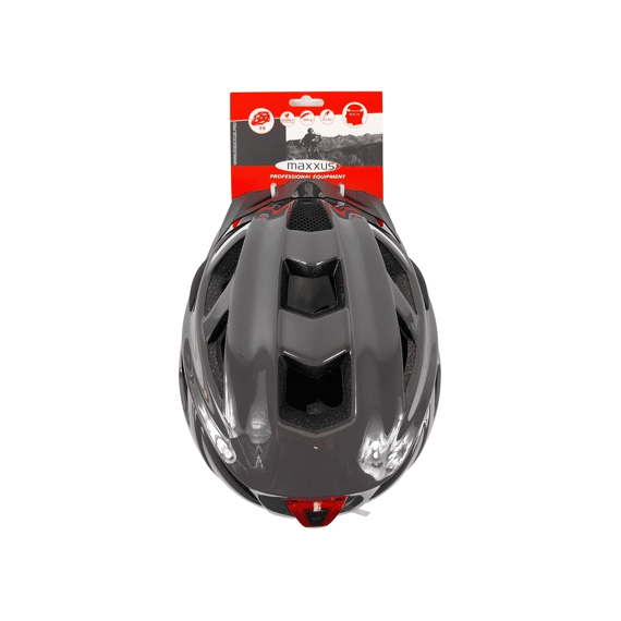 Maxxus Helm Urban Titan 58-61cm Met Rode Leds Achteraan