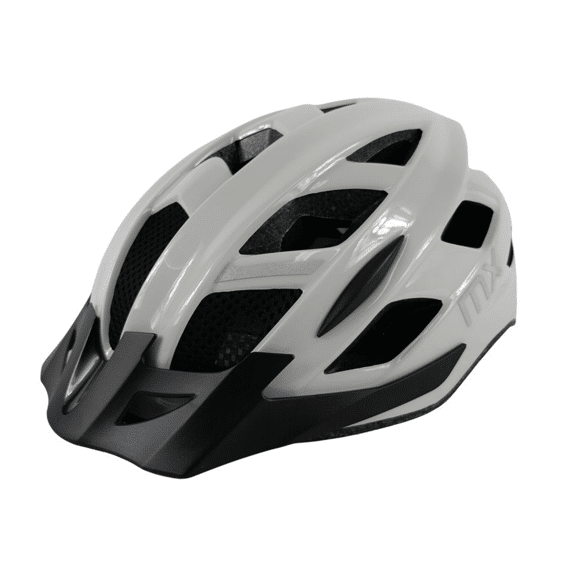 Maxxus Helm Urban Light Wit 52-59cm Met Rode Leds Achteraan