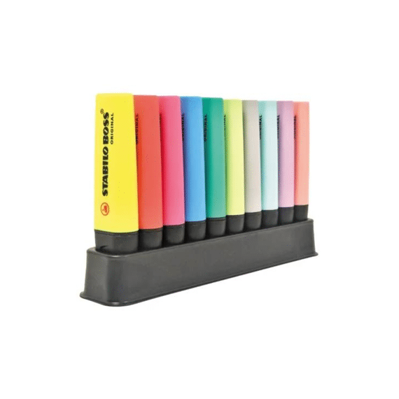 Stabilo Boss Origina Pastel Markeerstiften 10 Stuks