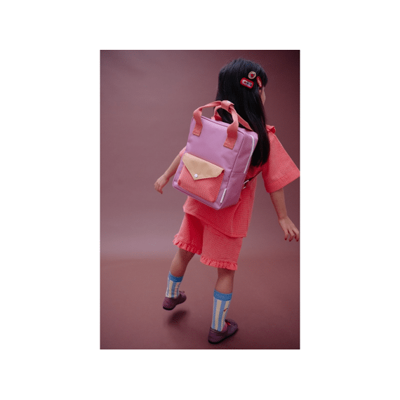 Sticky Lemon Kleuterrugzakje Lemon Tree Envelope Rosebay Pink