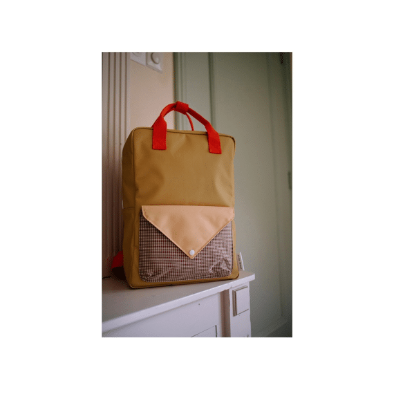 Sticky Lemon Rugzak Large Lemon Tree Envelope Bookworm Green