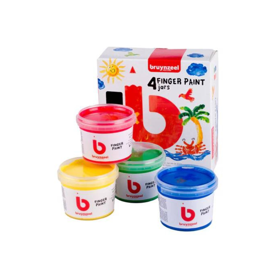 Bruynzeel Vingerverfset Op Waterbasis 4x85 Ml