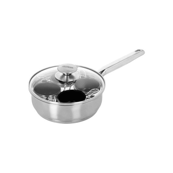 Demeyere Specialties 3 Eipocheerder 18cm 18/10 Rvs Zilverkleurig