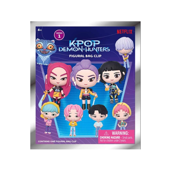 Kpop Demon Hunters 3d Foam Bag Clip