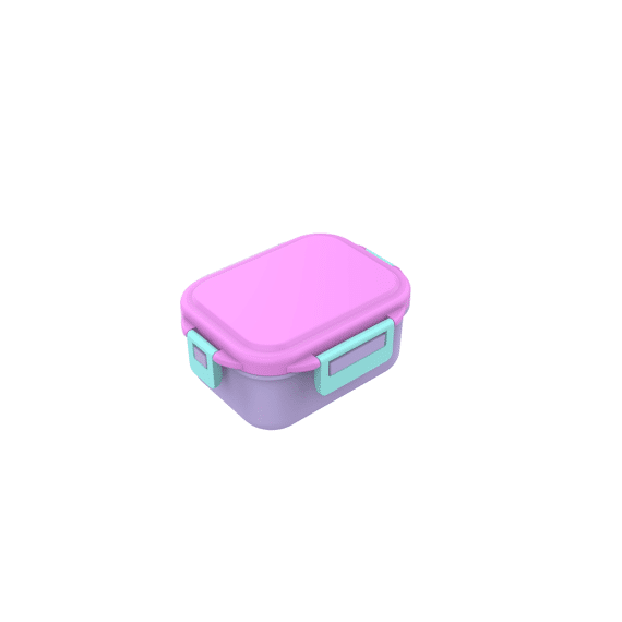 Lunch Buddies Koekendoosje Paars