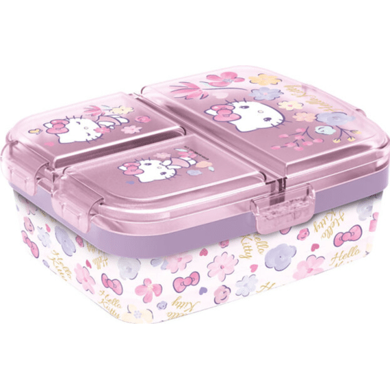 Hello Kitty Multi Compartment Lunchbox
