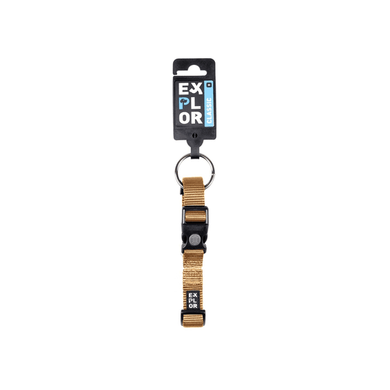 Halsband Fashion M-30-45cm/20mm Bruin