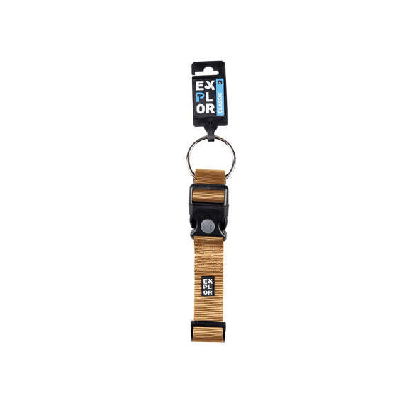 Halsband Fashion Xl-40-65cm/40mm Bruin