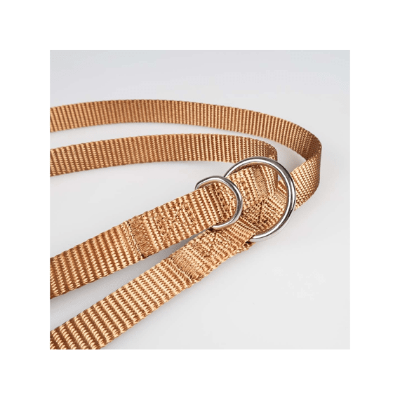 Leiband Duo Fashion S/m-240cm/15mm Bruin