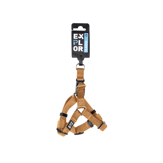 Harnas Step In Fashion Xxs-30-35cm/15mm Bruin