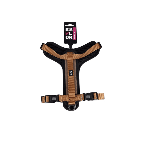 Harnas Y Fashion S-20-40cm - 39-50cm/15mm Bruin