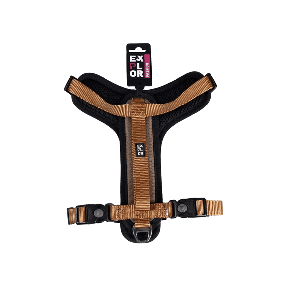 Harnas Y Fashion Xl-40-70cm - 70-100cm/25mm Bruin