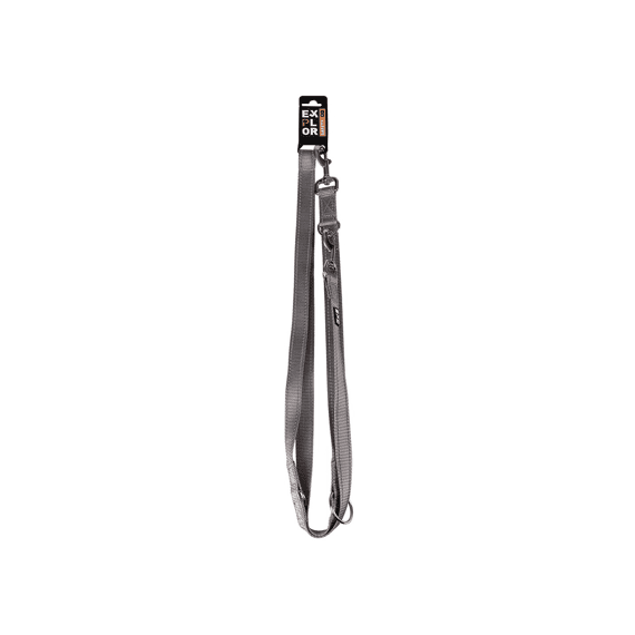 Leiband Duo Safety L/xl-220cm/25mm Grijs