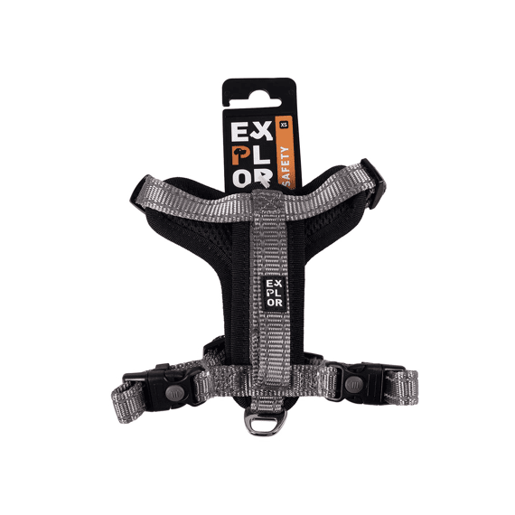 Harnas Y Safety Xs-18-28cm - 33-40cm/15mm Grijs