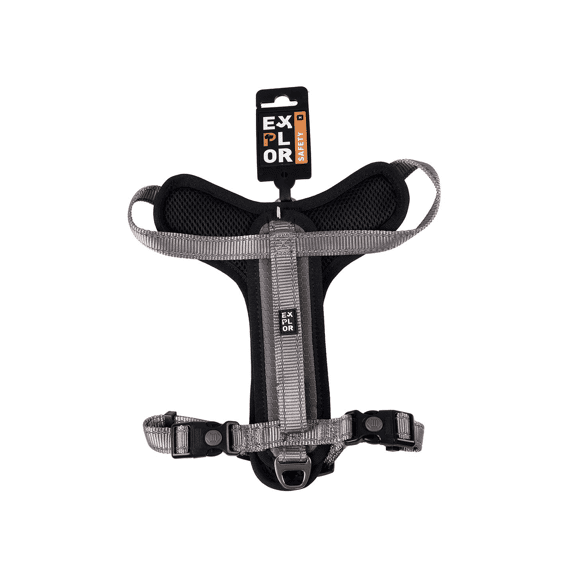 Harnas Y Safety M-30-54cm - 48-65cm/20mm Grijs