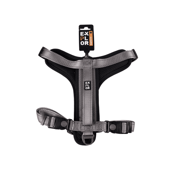 Harnas Y Safety L-36-66cm - 60-80cm/25mm Grijs