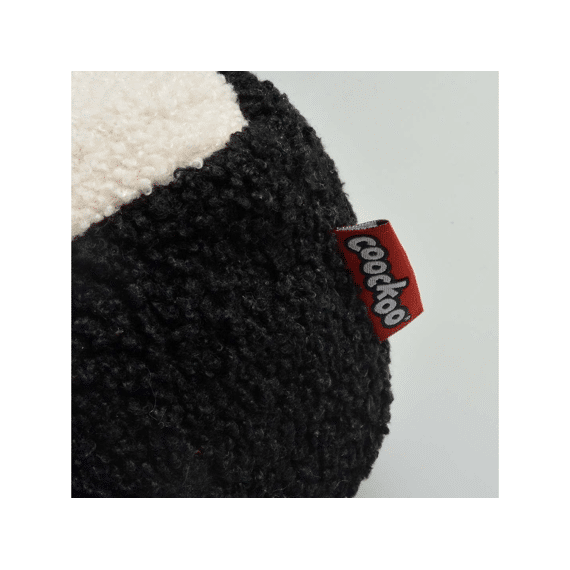 Hondenkussen Cozy Block M-90x75x11cm Zwart/wit