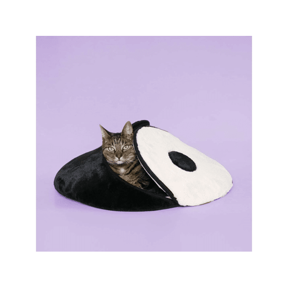 Kattenslaapplaats Zen Zone 60x60x2cm Zwart/wit