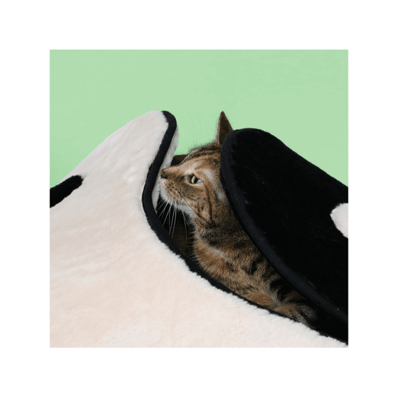 Kattenslaapplaats Zen Zone 60x60x2cm Zwart/wit