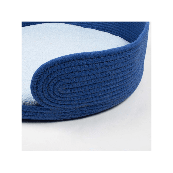 Kattenmandje Lazy Lounge 55x55x12cm Blauw