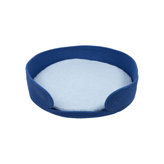 Kattenmandje Lazy Lounge 55x55x12cm Blauw
