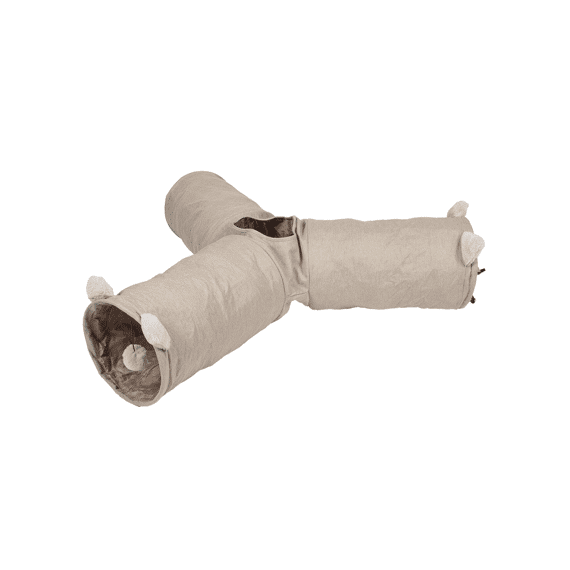 Speeltunnel Labyrint Cozette 25x25x85cm Beige