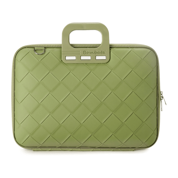 Bombata Laptoptas Intrecciato 15.6 Inch Mint