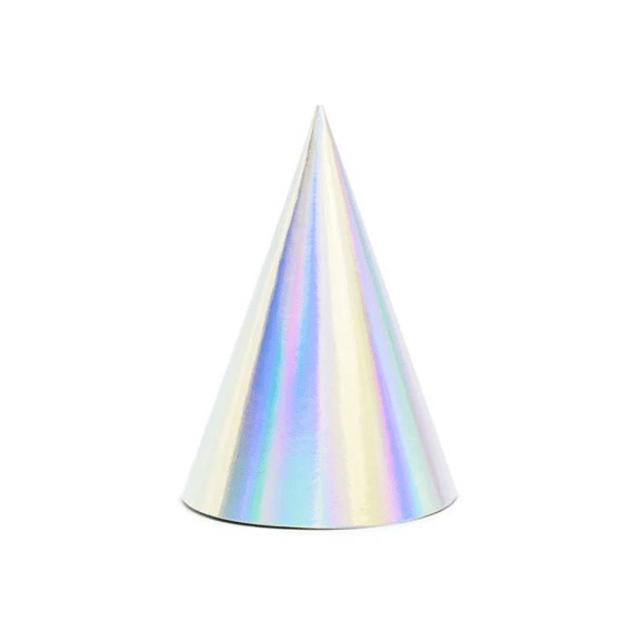 Party Deco Feesthoedjes Blinkend 6st