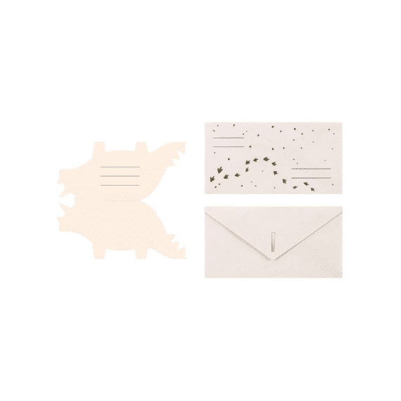 Party Deco Uitnodigingen Triceratops 6st