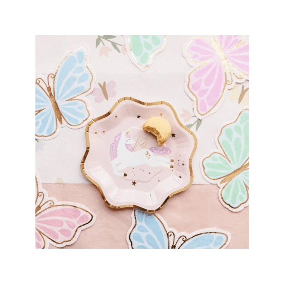 Party Deco Servetten Vlinder 12st 16x12cm