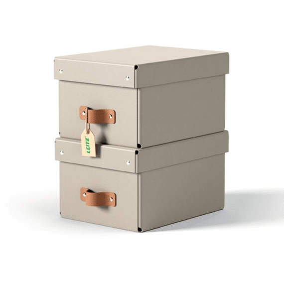 Leitz Puro Opbergdoos Karton S Beige
