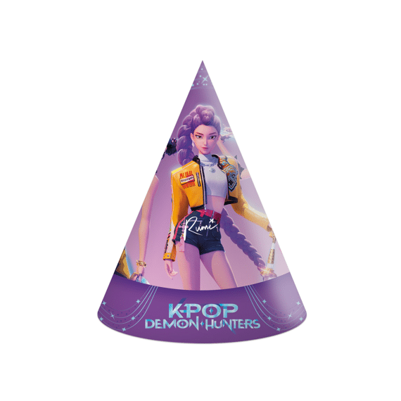 K-pop Demon Hunters Feesthoedjes 6 stuks