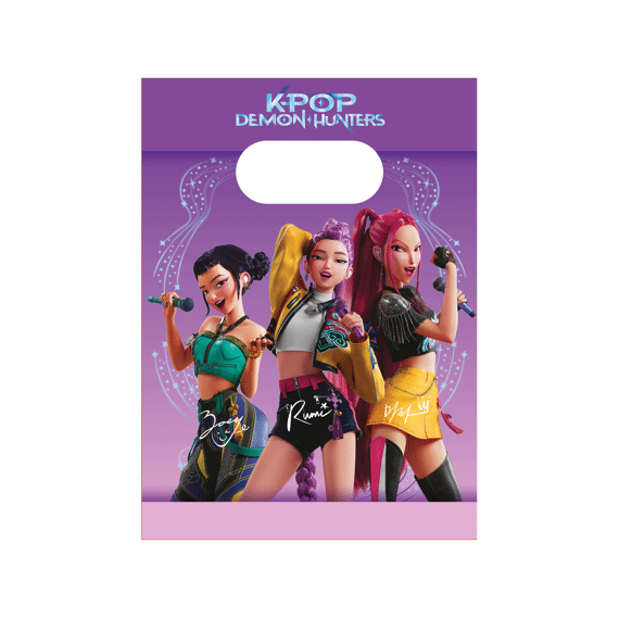K-pop Demon Hunters Feestzakjes 4 stuks