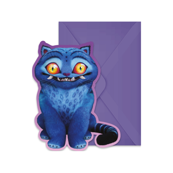 K-pop Demon Hunters Uitnodigingen 6 stuks