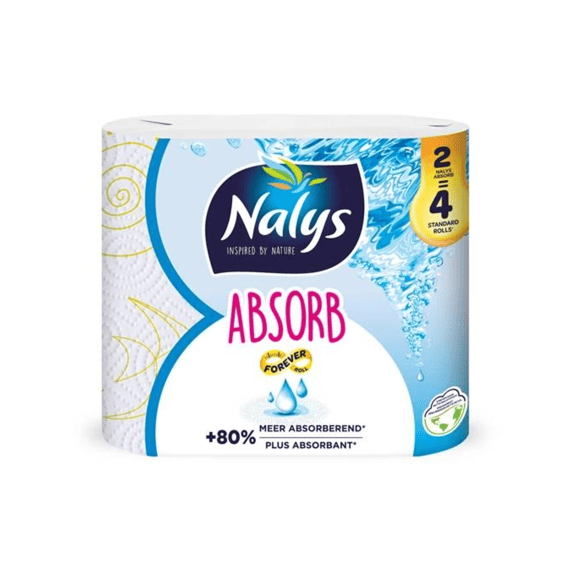 Nalys Keukenpapier Absorb Dubbele Rol