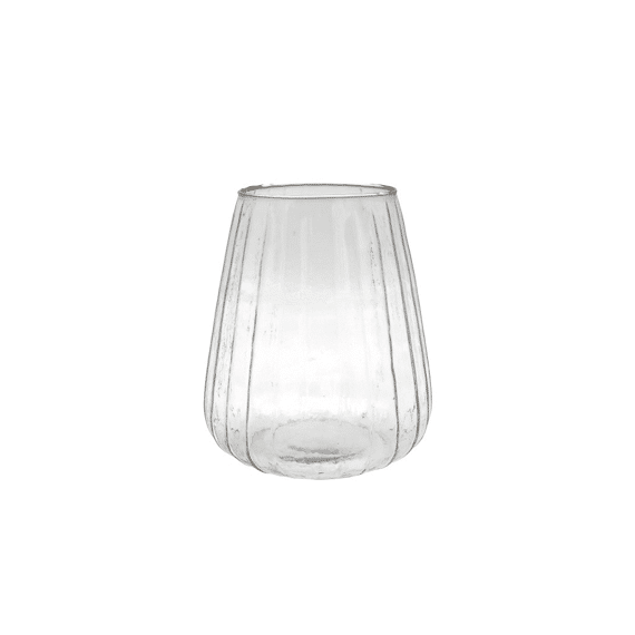 Leeff Lantaarn Liz Transparant Glas L 19x23cm