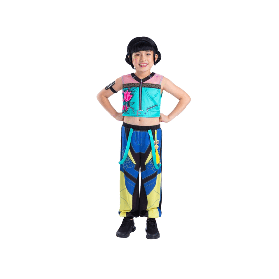 Kostuum K-pop Demon Hunters Zoey Core Look Xsmall