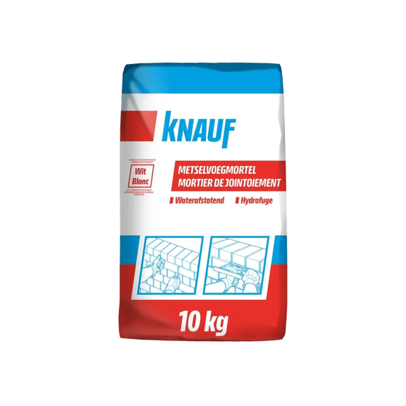 Knauf Metselvoegmortel Wit 10 Kg