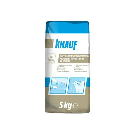 Knauf Herstel- En Afwerkingsmortel Wit 5 Kg