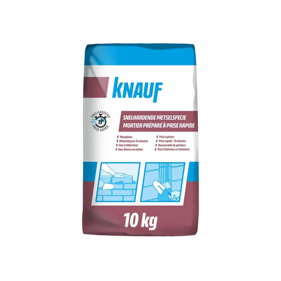 Knauf Snelhardende Metselspecie 15 Min 10 Kg