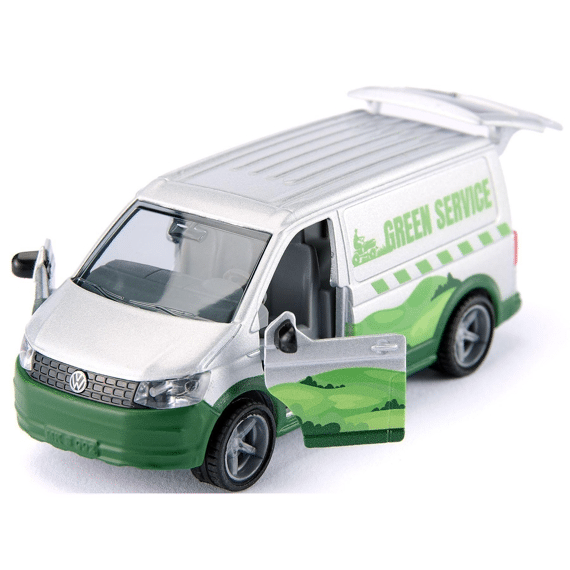 Siku 2005 Volkswagen T6 Met Aanhanger En Grasmaaier