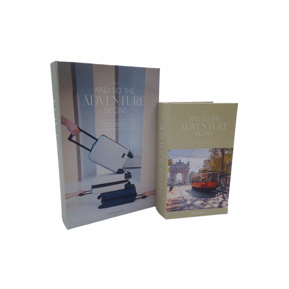 Jens Living Opbergboek Travel 2 stuks