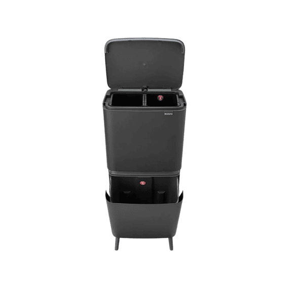 Sortup Recycle Hi Afvalemmer 20 + 25 Liter Dark Grey