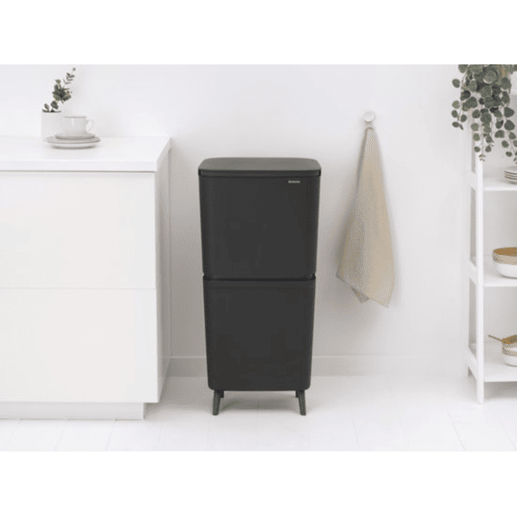 Sortup Recycle Hi Afvalemmer 20 + 25 Liter Dark Grey