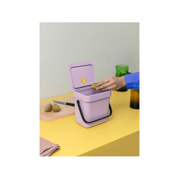 Sort&go Afvalbakje 3l Lilac Pink